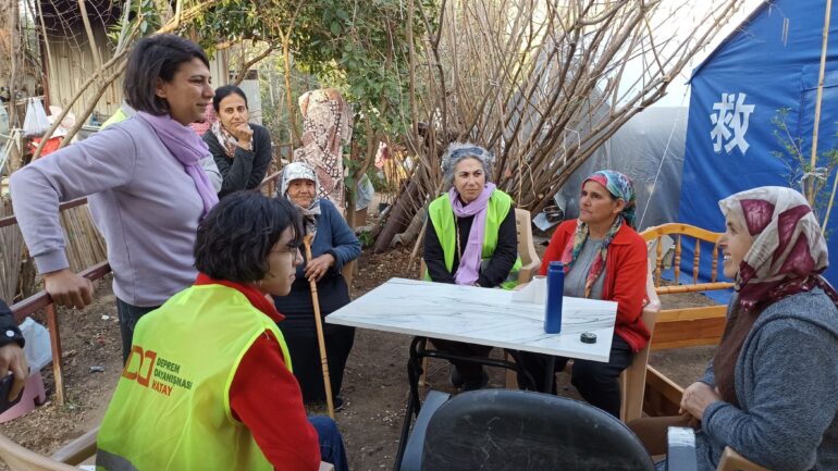 Hatay Deprem Dayanışması'ndan Canan Yüce anlatıyor (2)